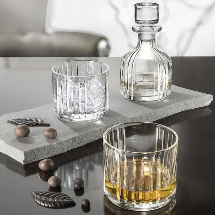 Набор Комбо из графина для виски и двух стаканов Combo Whisky Decanter and Glasses Set