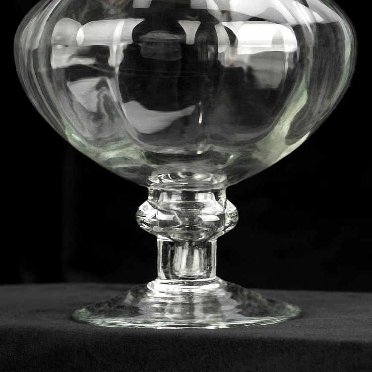 Конфетница с деревянной крышкой Малкольм Malcolm Airtight Jar