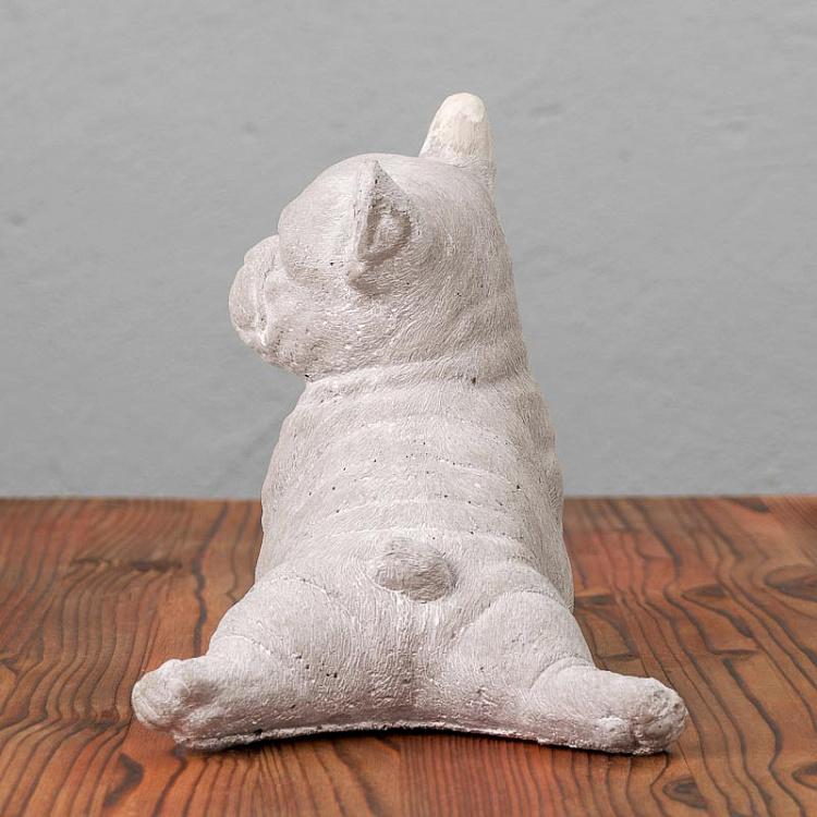 Серая статуэтка Французский бульдог French Bulldog Grey