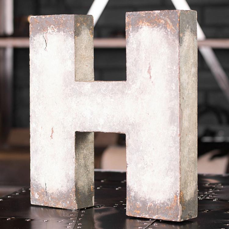 Декоративная буква H, S Uncle David Letter H Small