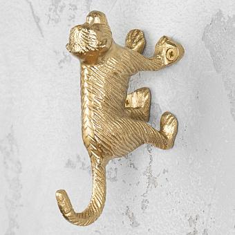 Coat Rack Monkey Gold
