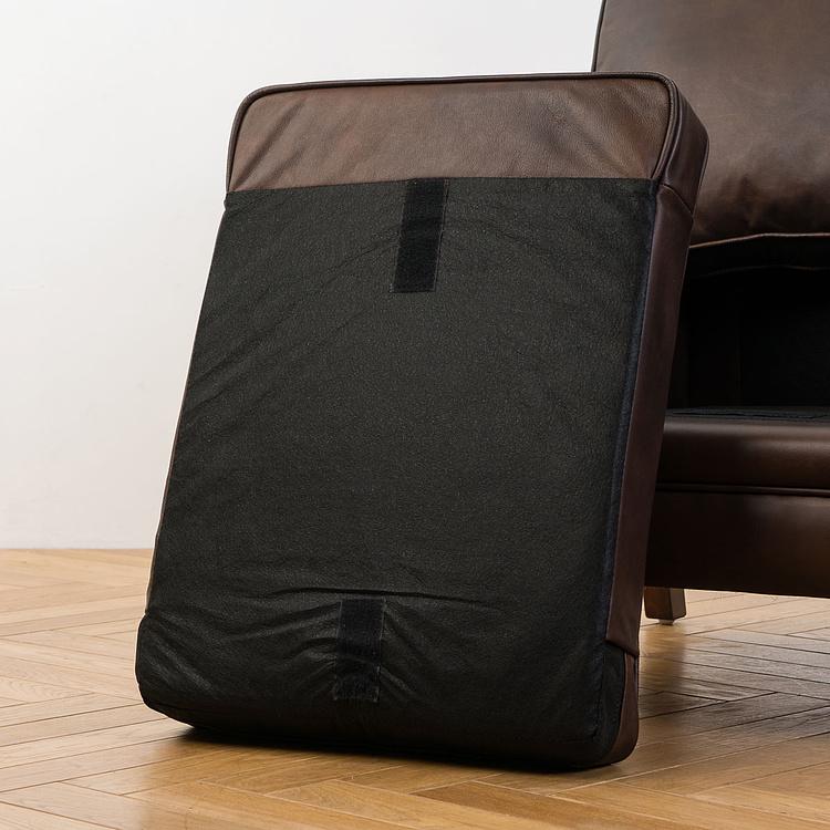 Кресло Джон, красно-коричневые ножки John Armchair, Red Brown Wood D