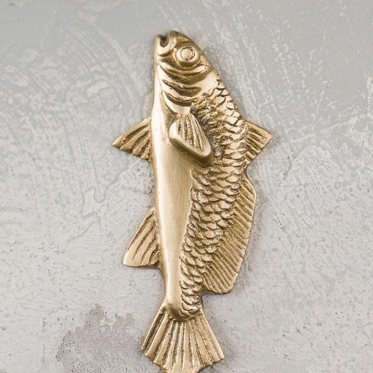 Крючок Рыба латунного цвета Metal Fish Laiton Hook