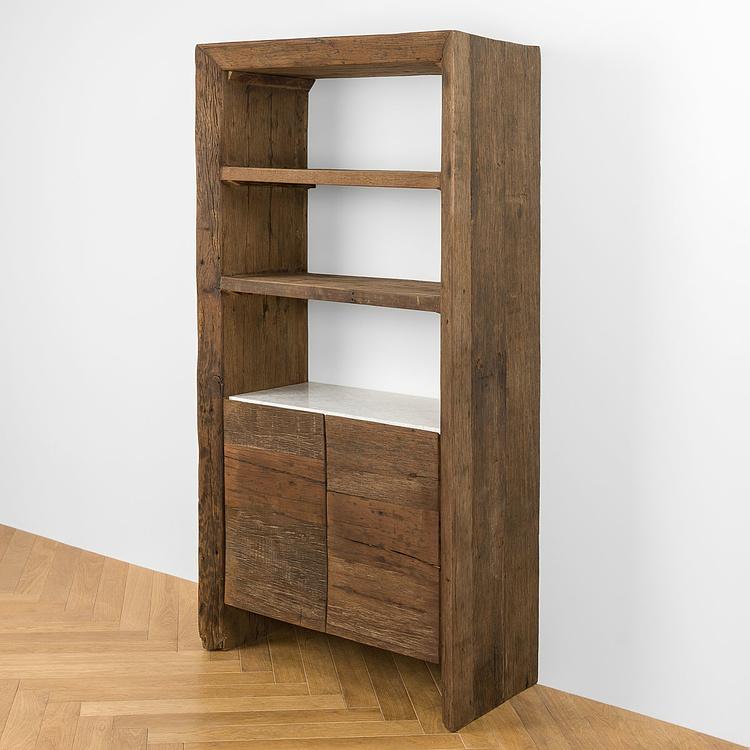 Стеллаж с 2 дверцами Грета Greta Shelf With 2 Doors