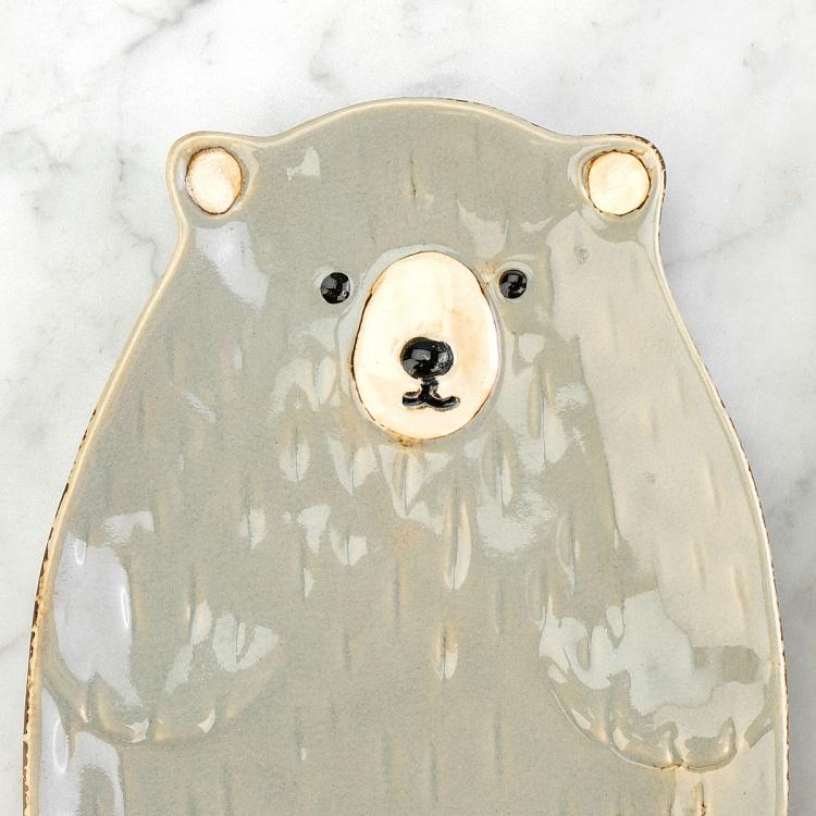 Набор из трёх сервировочных блюд Медведи Set Of 3 Bear Dishes