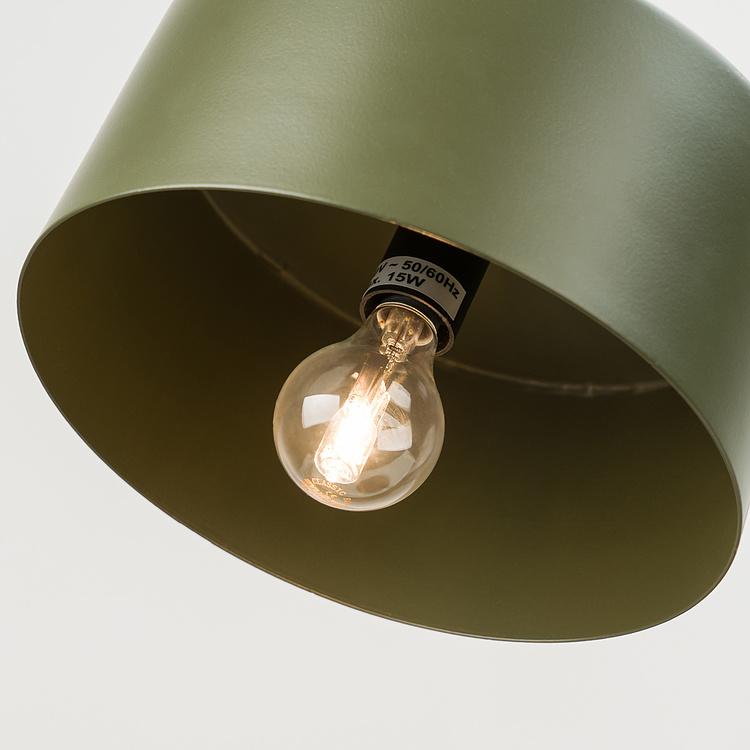 Оливковая настольная рабочая лампа Green Olive Table Lamp