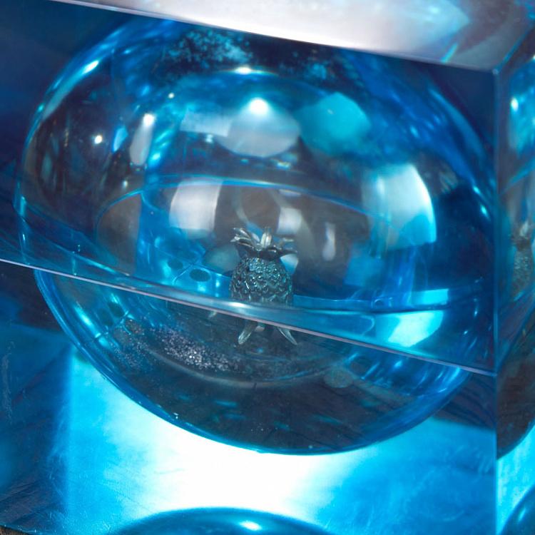 Статуэтка куб со сферой внутри Бичд, S Beached Cube With Sphere Small