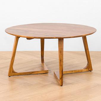 Kafka Round Acacia Coffee Table