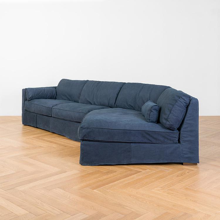 Угловой модульный диван Интерсити Intercity Group RM