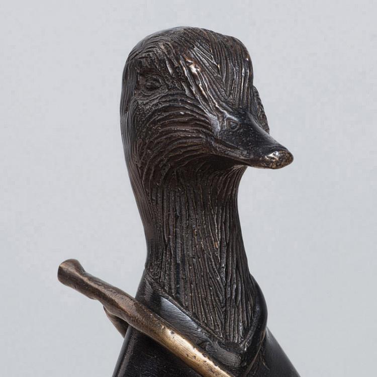 Статуэтка Утка с горном Duck With Cor