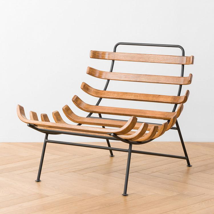 Кресло Капри Capri Armchair, Black Matt Metal RM