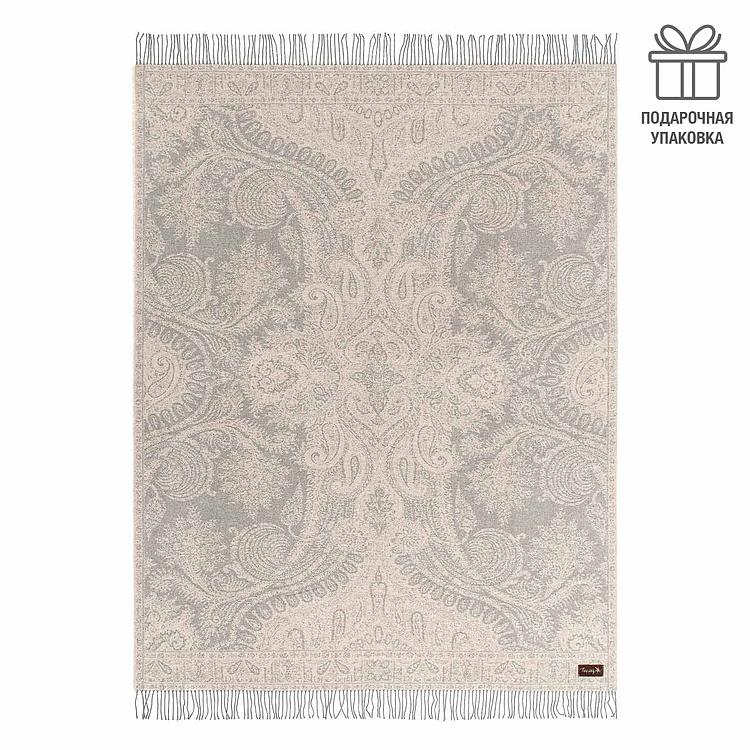 Коричневый хлопковый плед Магнолия, 130x180 см Magnolia Plaid Brown 130x180 cm