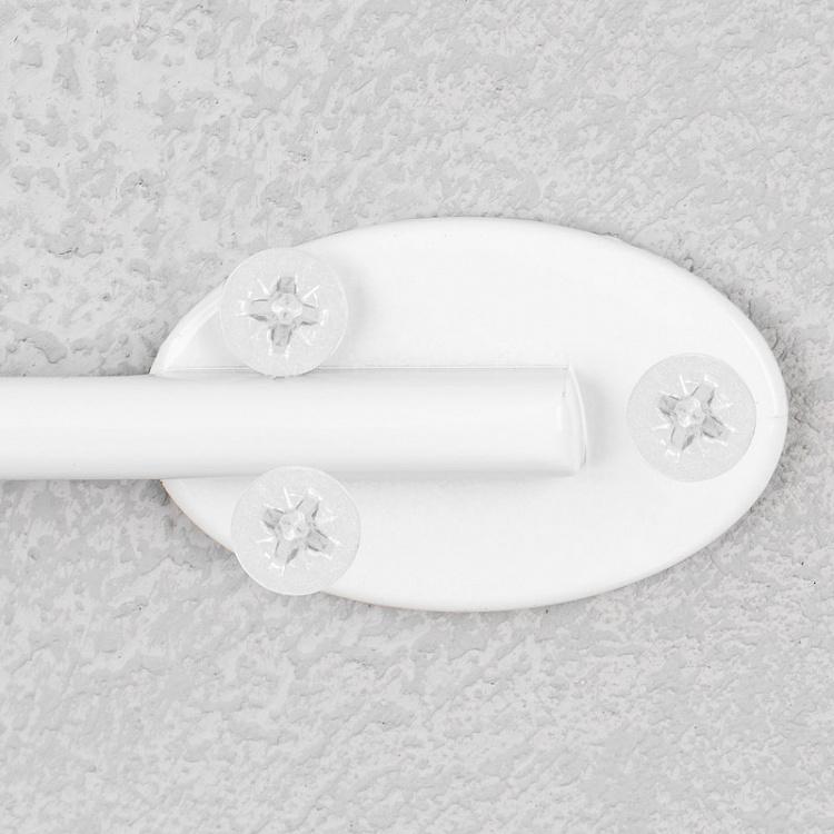 Держатель для шторы Элегант Ост белый Elegant Ost Curtains Holder White