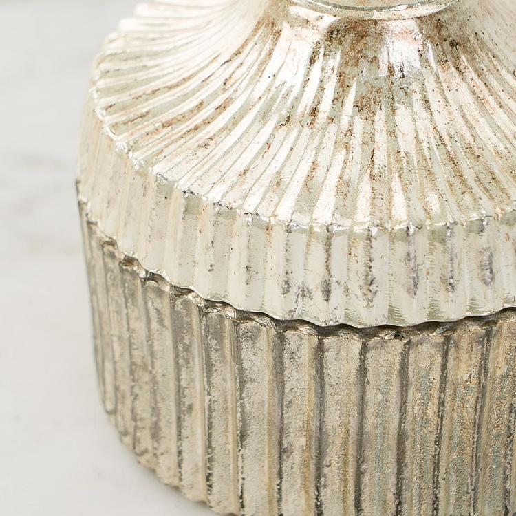 Соевая аромасвеча в стакане из ртутного стекла Эрл Грей Mercury Finish Soy Wax Candle Earl Grey