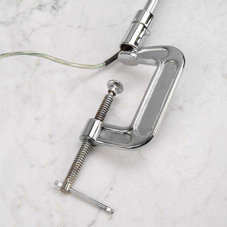 Настольная лампа на струбцине Шарнир Knuckle Joint Clip Lamp
