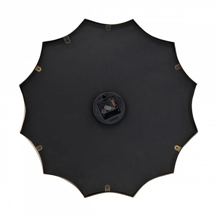 Настенные часы Додекагон с винтажным эффектом Dodecagon Weathered White Wall Clock