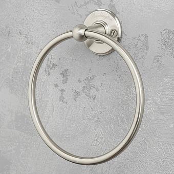Towel Ring Brushed Nickel