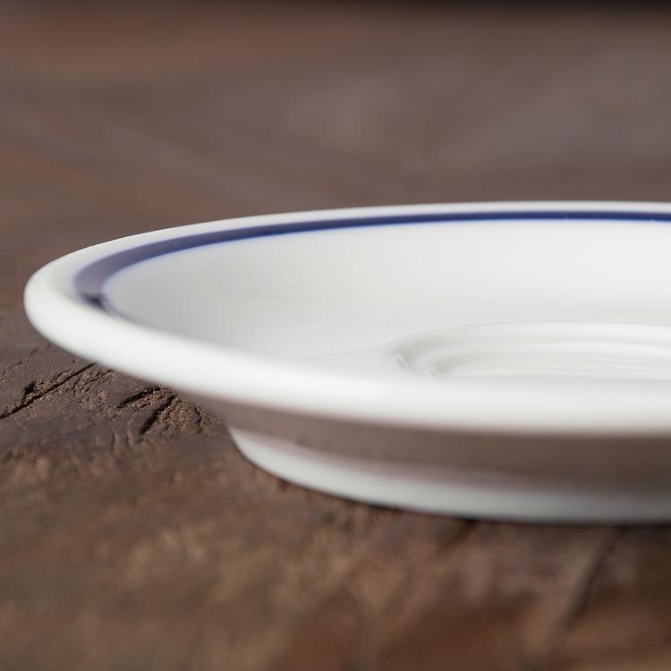 Кофейная пара Синяя полоска Filo Blue Coffee Cup And Saucer