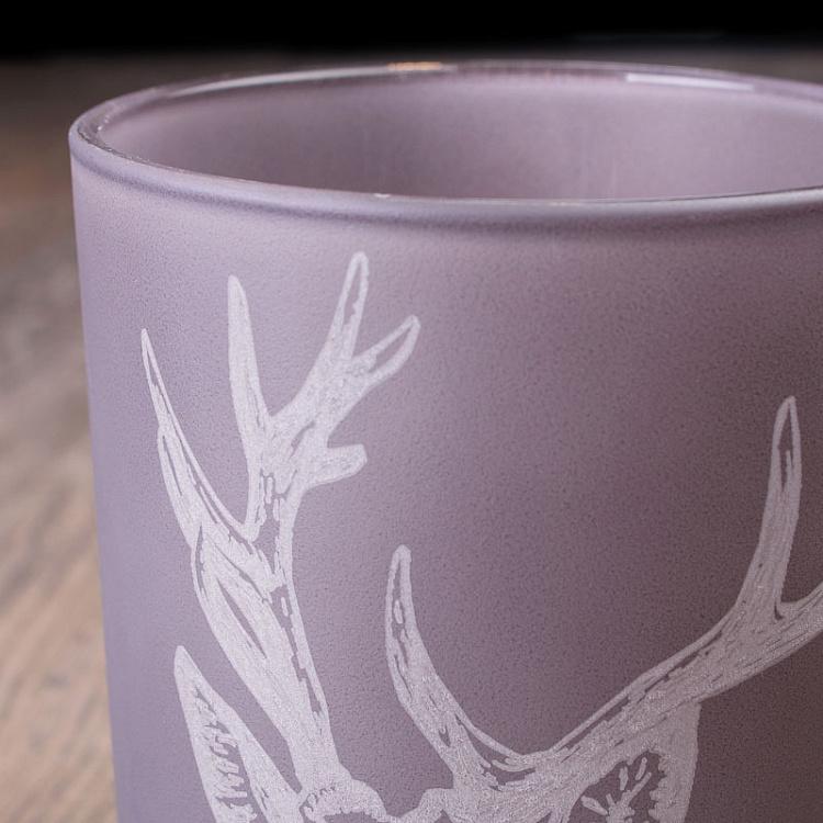 Подсвечник Голова оленя Candleholder Dark Grey Deerhead