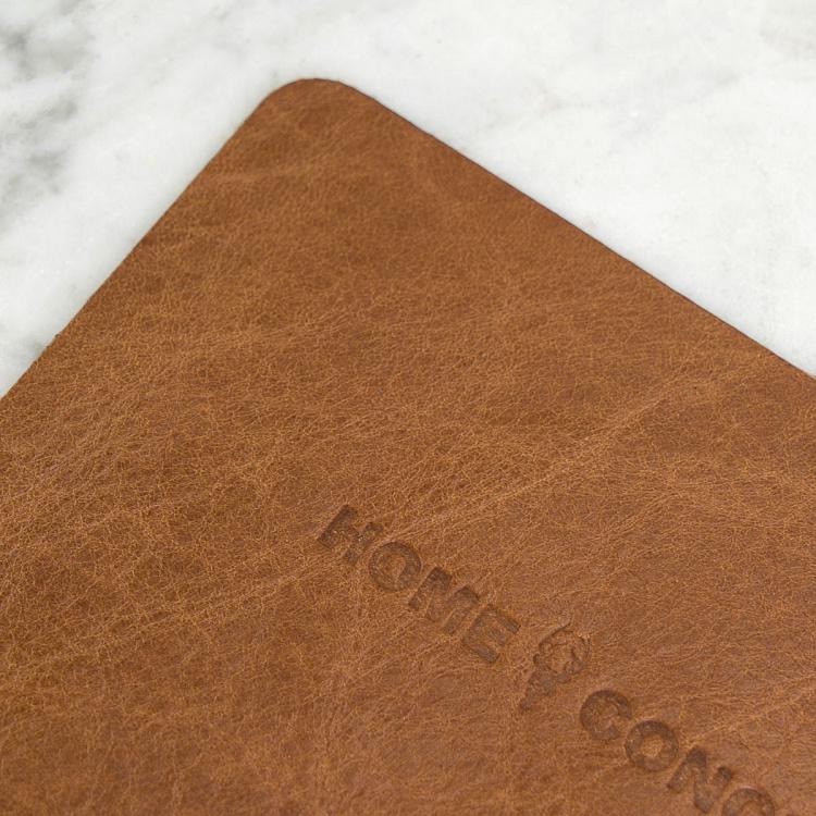 Кожаный коврик для кружки Home Concept Working Station Leather Pad Small