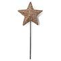 Ёлочная игрушка Bronze Star On Stick 60 cm