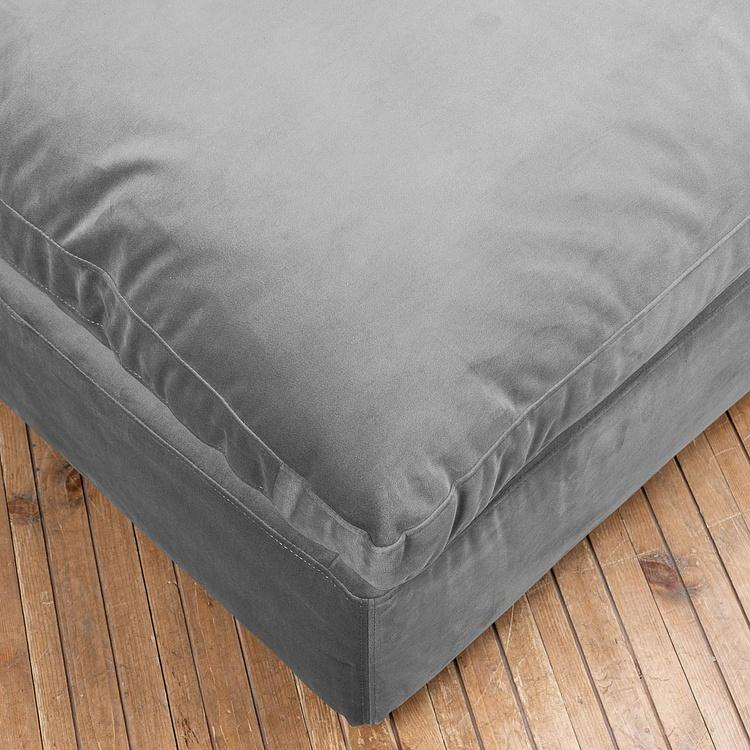 Угловой модульный бархатный диван Зенна 2, S Zenna Group Small 2 Velvet