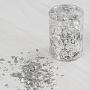Конфетти Confetti Flakes 30 gram In Box Silver 10 cm