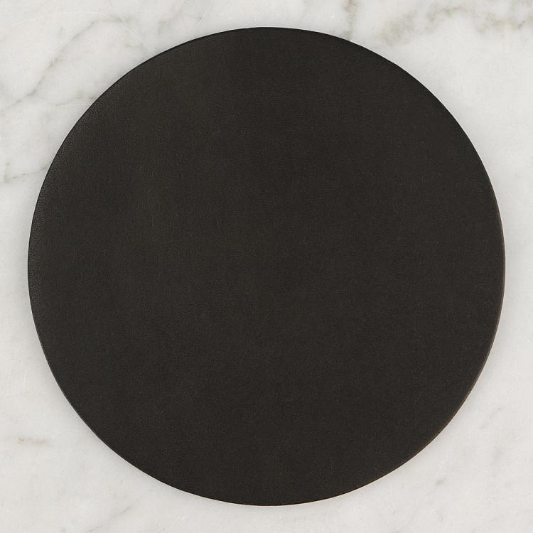 Набор из пяти круглых подставок под стаканы и чайник Нуар Олд Set Of 5 Round Coasters Noire Old