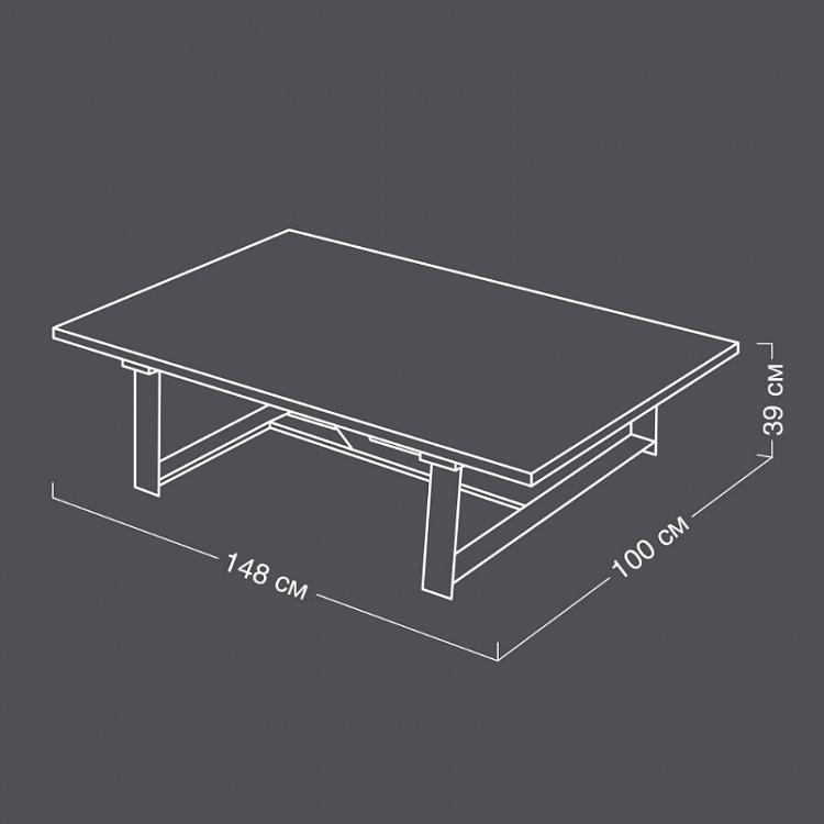 Журнальный стол Айсберг Iceberg Coffee Table