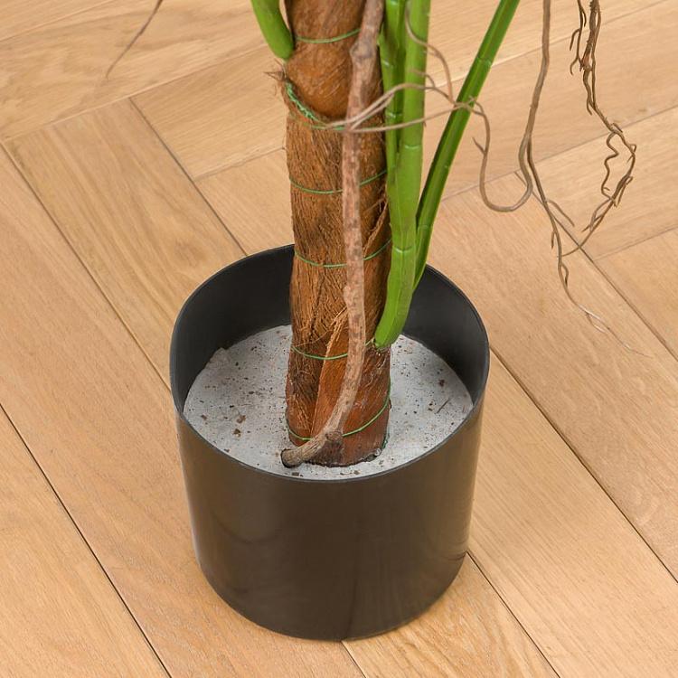 Искусственная монстера на стволе Monstera Tree Trunk 150 cm