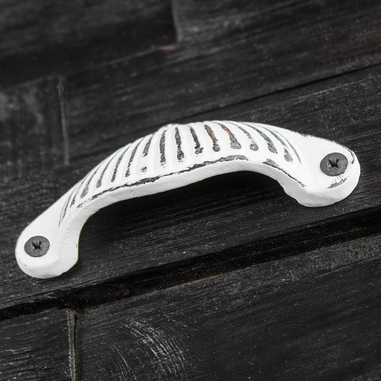 Мебельная ручка-скоба Берлин 1 белая Berlin Handle 1 White