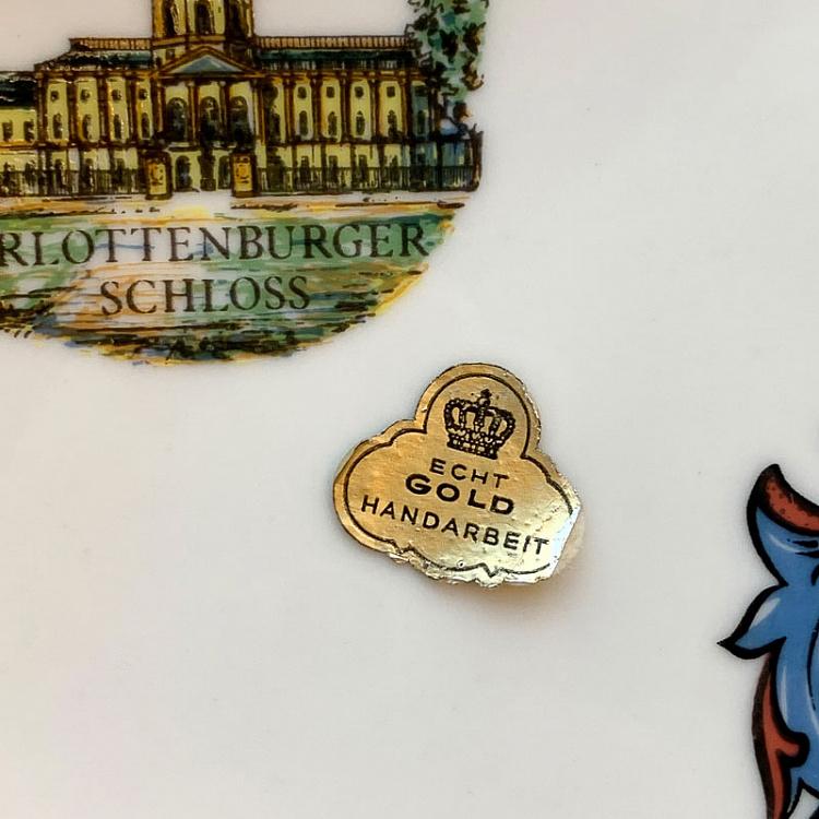 Винтажная тарелка Шпандау, L Vintage Plate Spandau Large