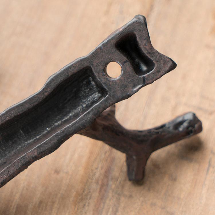 Двухрожковый крючок Птичка на дереве Hook With Bird On A Tree