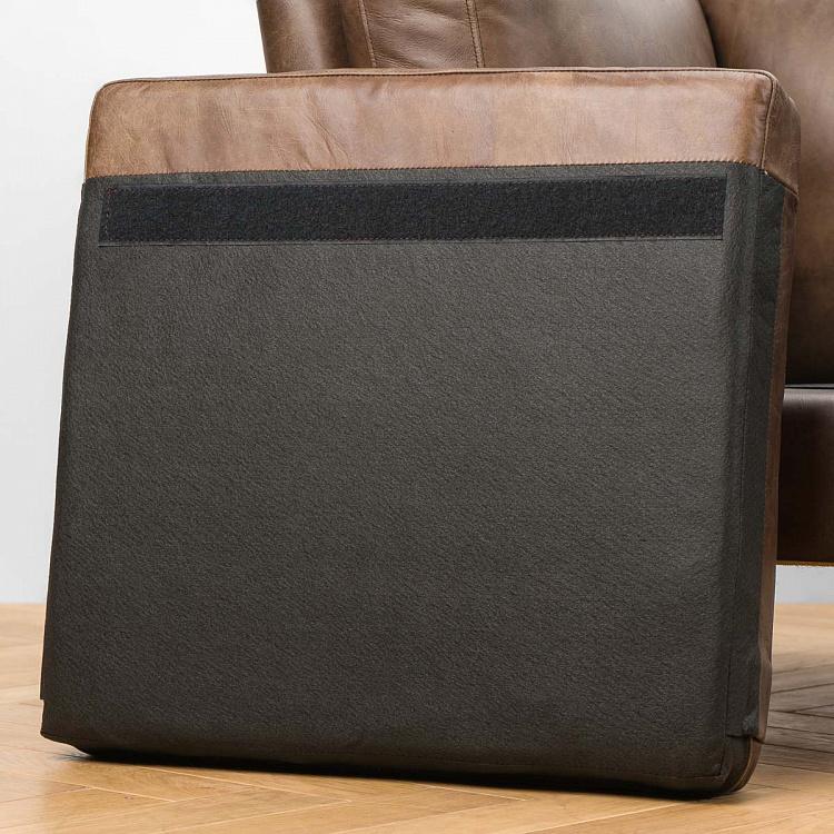 Кресло Линкольн, серо-коричневые ножки Lincoln 1 Seater, Truffle Grey Oak PF