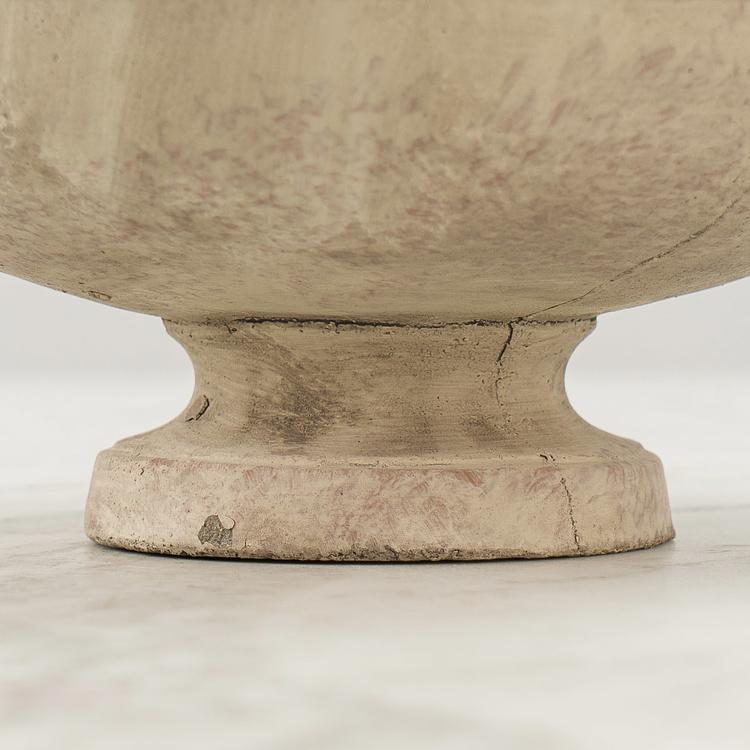 Чаша на подставке Птицы Bird Bath On Feet Grey