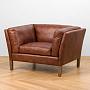 Кресло Lincoln 1 Seater, Rustic Brown Ash PF