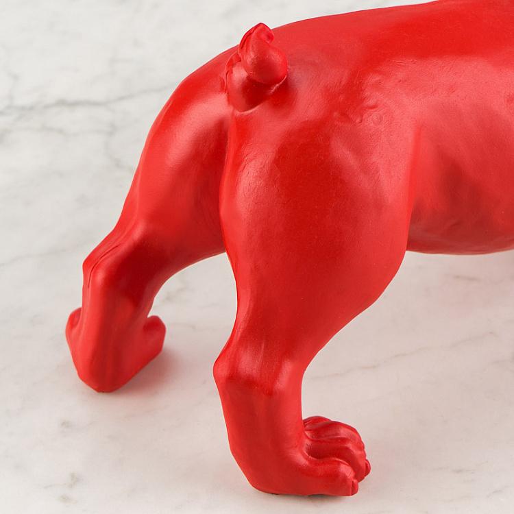 Статуэтка Француз в солнечных очках Frenchie With Sunglasses Red