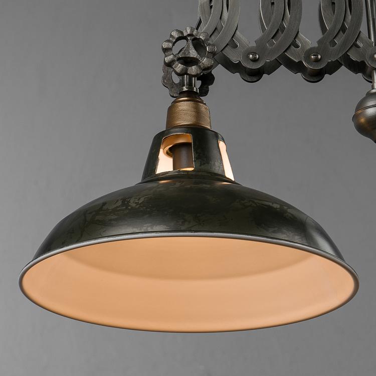 Подвесной раздвижной светильник Айзен Индастриал Eisen Industrial Sliding Ceiling Light