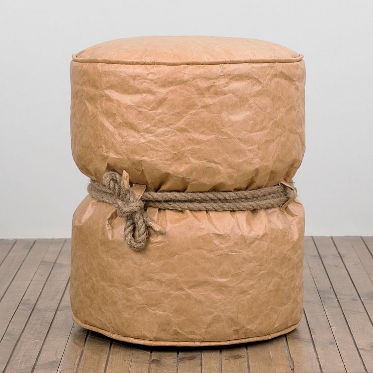 Пуфик Куронн цвета крафт Couronnes Footstool Kraft
