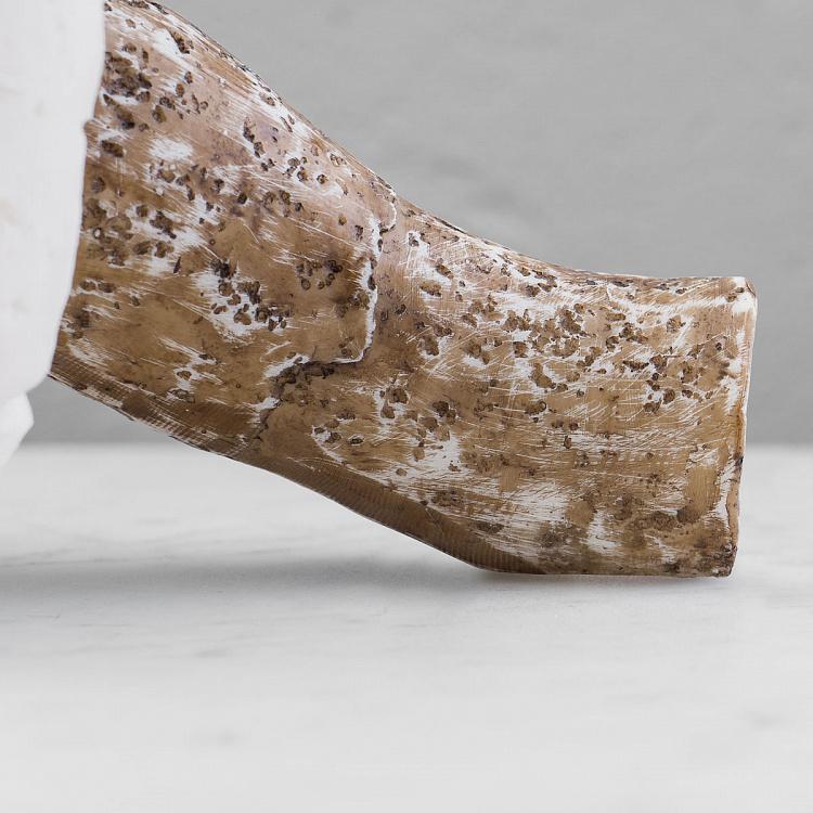 Настольная лампа с led-гирляндой внутри Гриб упавший Fall Down Mushroom Lamp Led Garland