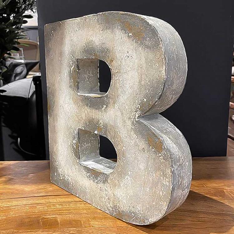 Декоративная буква B, S Uncle David Letter B Small