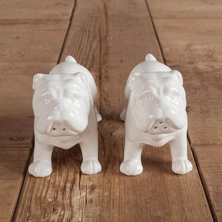 Набор для специй Английские бульдоги Salt And Pepper English Bulldog