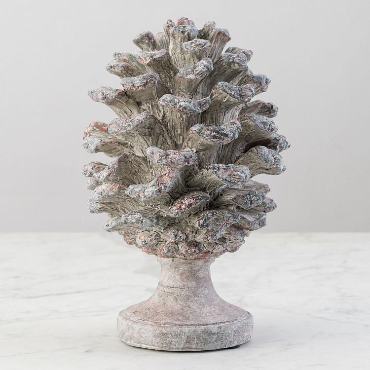Статуэтка Сосновая шишка на подставке Decorative Pine Cone