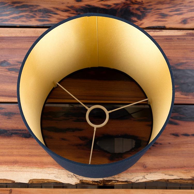 Настольная лампа с синим абажуром Кондор Lamp Anda With Shade