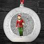 Ёлочная игрушка Xmas Ball Skier Figurine 10 cm
