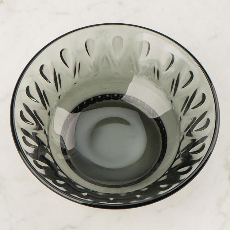 Антрацитово-серая чаша Лион Lyonnais Anthracite Grey Coupelle