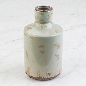Bottle Vase Verdigris High