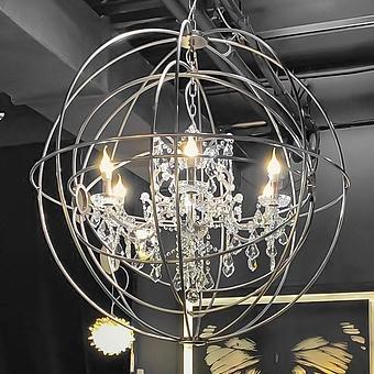 Gyro Crystal Chandelier Double