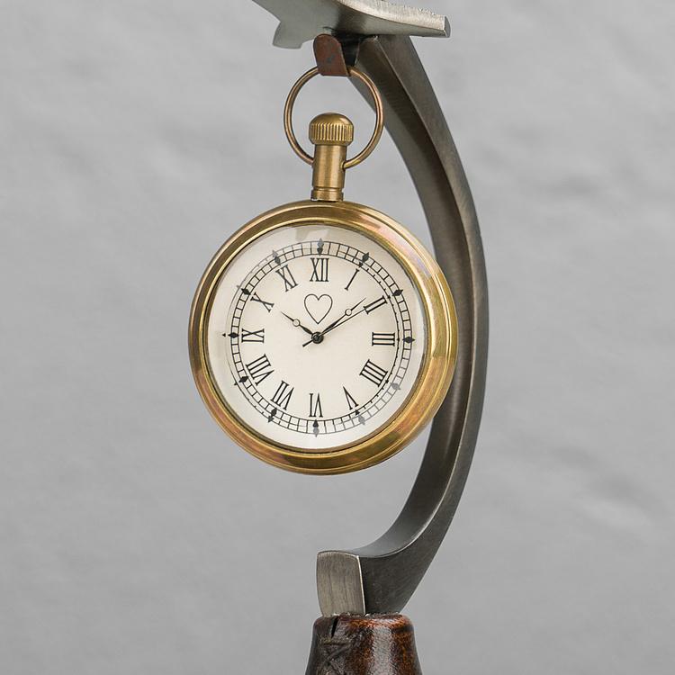 Настольные часы Время летит Time Flies Clock On Stand