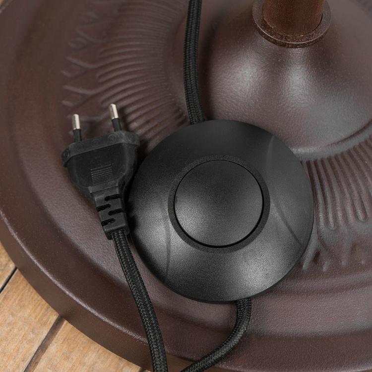 Торшер со столиком из мрамора и гироскопом Gyro Floor Lamp With Tray